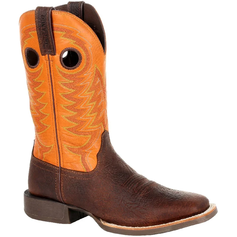 Men's water - repellent leather work & safety boots for outdoor workDurango Men's Rebel Pro 12" Square Toe Western Boot - Orange - DDB0230 Men's water - repellent leather work & safety boots for outdoor workDurango Men's Rebel Pro 12" Square Toe Western Boot - Orange - DDB0230