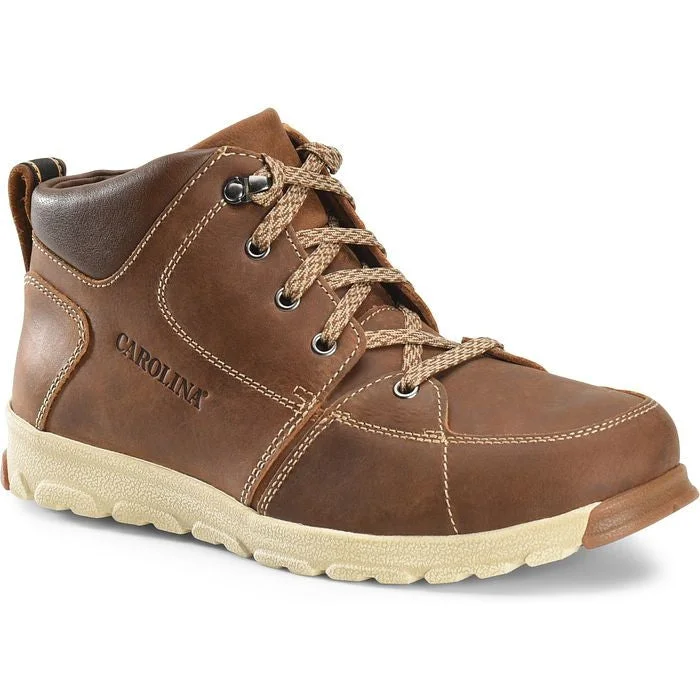 Men's puncture - resistant work & safety boots with Kevlar soleCarolina Men's S-117 AT Slip Resistant Hiker Work Boot -Brown- CA5570