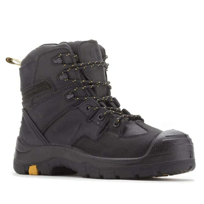 Men's insulated work & safety boots for cold - climate workROCKROOSTER Woodland Black 6 inch Composite Toe Leather Work Boots AK609 Men's insulated work & safety boots for cold - climate workROCKROOSTER Woodland Black 6 inch Composite Toe Leather Work Boots AK609
