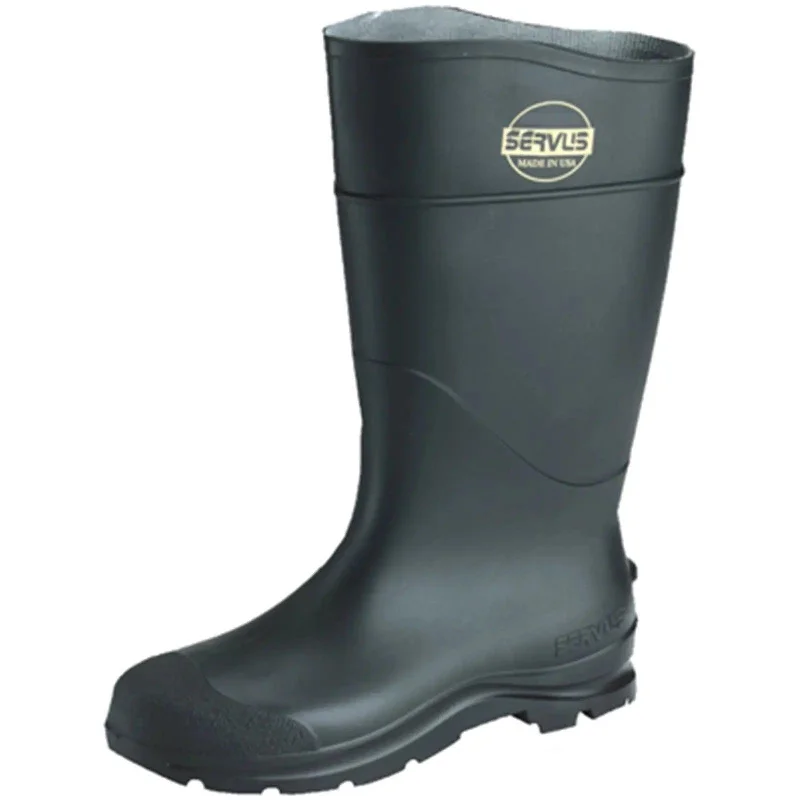 Men's breathable mesh - lined work & safety boots for hot weatherServus By: Honeywell Comfort Technology Safety, Steel Toe Black #18821