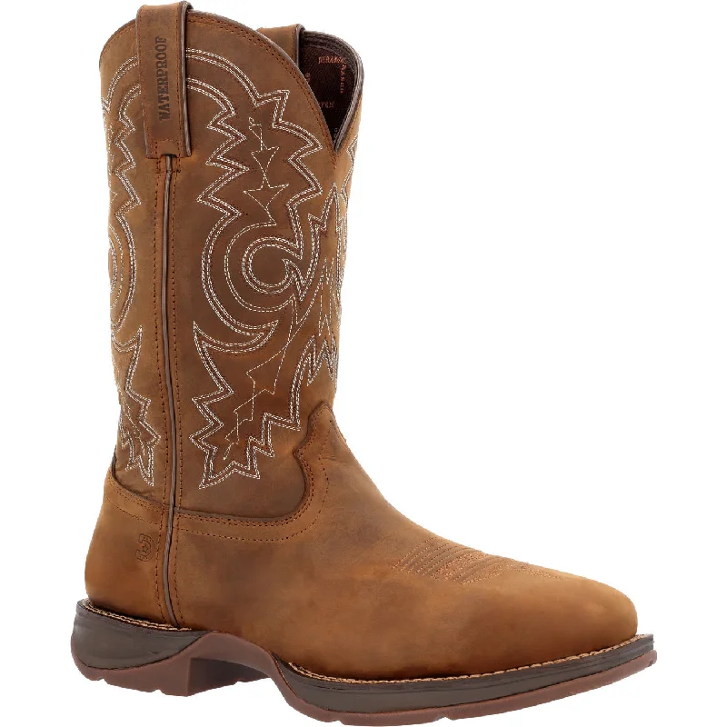 Men's work & safety boots with a reinforced heel counter for stabilityMen's Durango® Rebel Work™ Steel Toe Waterproof Western Boot DDB0389 Men's work & safety boots with a reinforced heel counter for stabilityMen's Durango® Rebel Work™ Steel Toe Waterproof Western Boot DDB0389