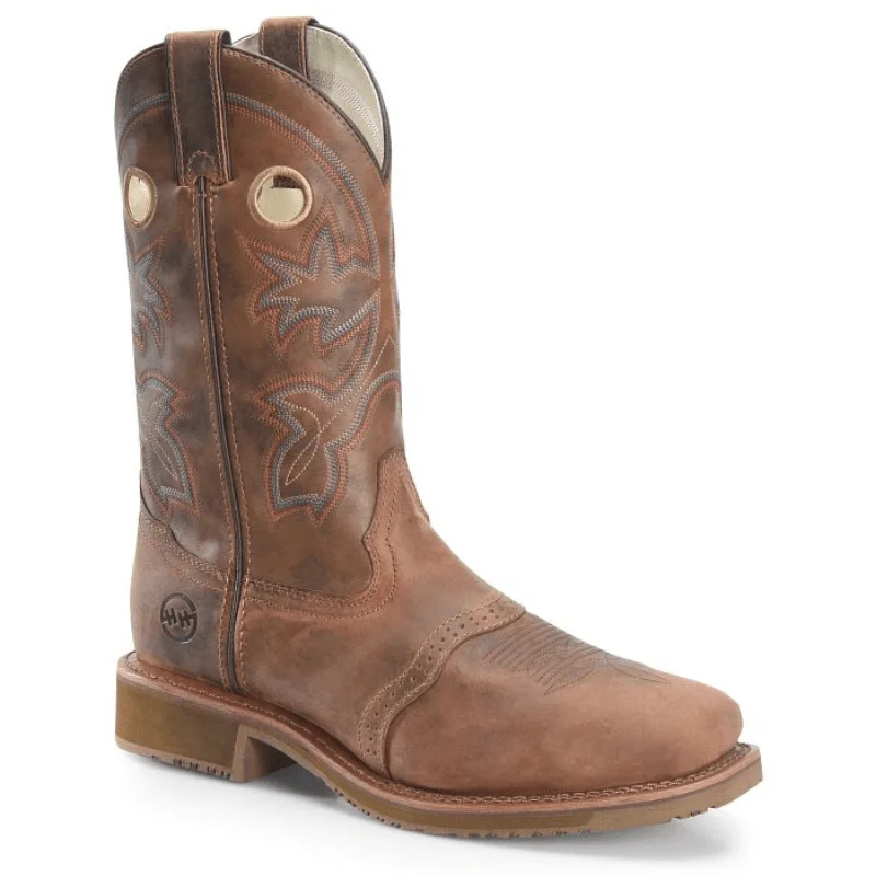 Men's work & safety boots with a breathable waterproof membrane like Gore - TexDouble H Men's Antonio Brown Composite Toe Work Boots DH6134 Men's work & safety boots with a breathable waterproof membrane like Gore - TexDouble H Men's Antonio Brown Composite Toe Work Boots DH6134
