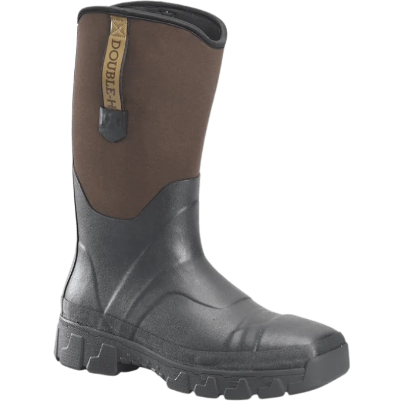 Men's waterproof steel - toe work & safety boots for wet environmentsDouble H Men’s Albin Composite Toe Rubber Boots DH2106 Men's waterproof steel - toe work & safety boots for wet environmentsDouble H Men’s Albin Composite Toe Rubber Boots DH2106
