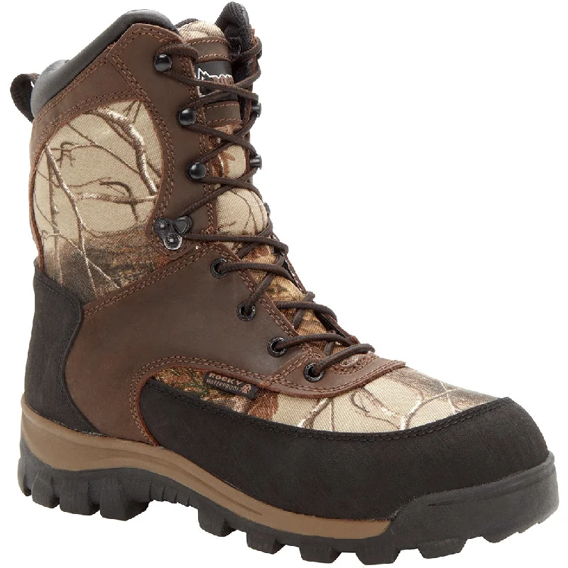 Men's carbon fiber toe work & safety boots for lightweight protectionRocky Men's Core 8" WP 400G Ins Outdoor Hunt Boot - Realtree - FQ0004754 Men's carbon fiber toe work & safety boots for lightweight protectionRocky Men's Core 8" WP 400G Ins Outdoor Hunt Boot - Realtree - FQ0004754