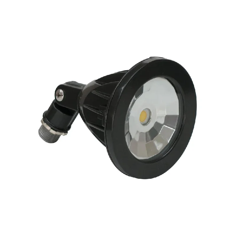 LED Outdoor Flood Light - 8W - 900 Lumens -120-277V - 4100K - 50W Equal - Bronze - Knuckle Mount