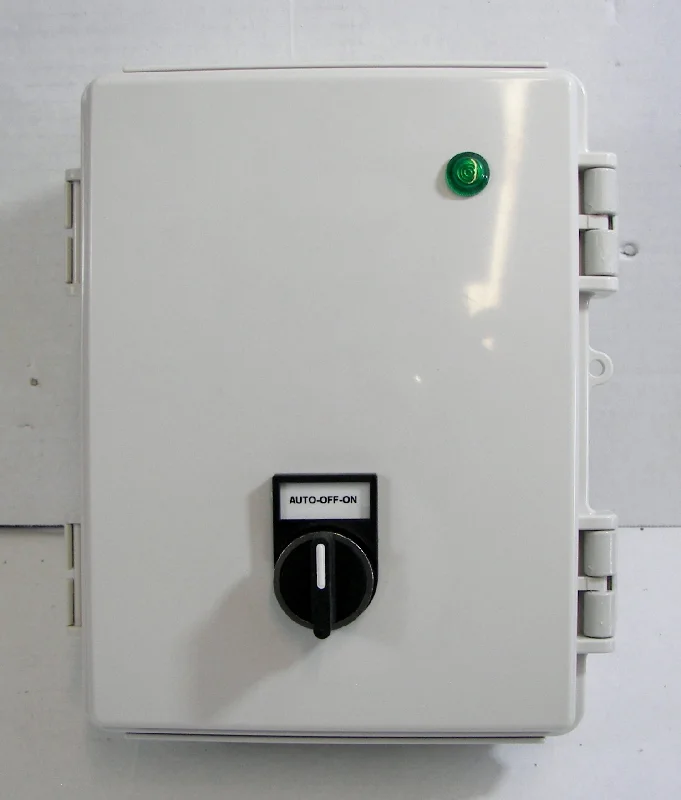 On/Off Timer Control Panel with 1, 2 or 3-Pole Contactor - 240V AC