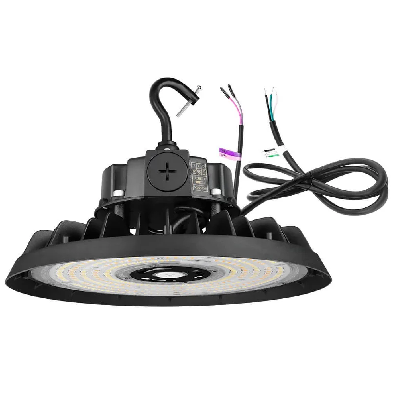 EcoMAX Round UFO LED High Bay Light  -150W/100W/80W -120-277V - 23,250 Lumens - 5000K/4000K - 400W Equal