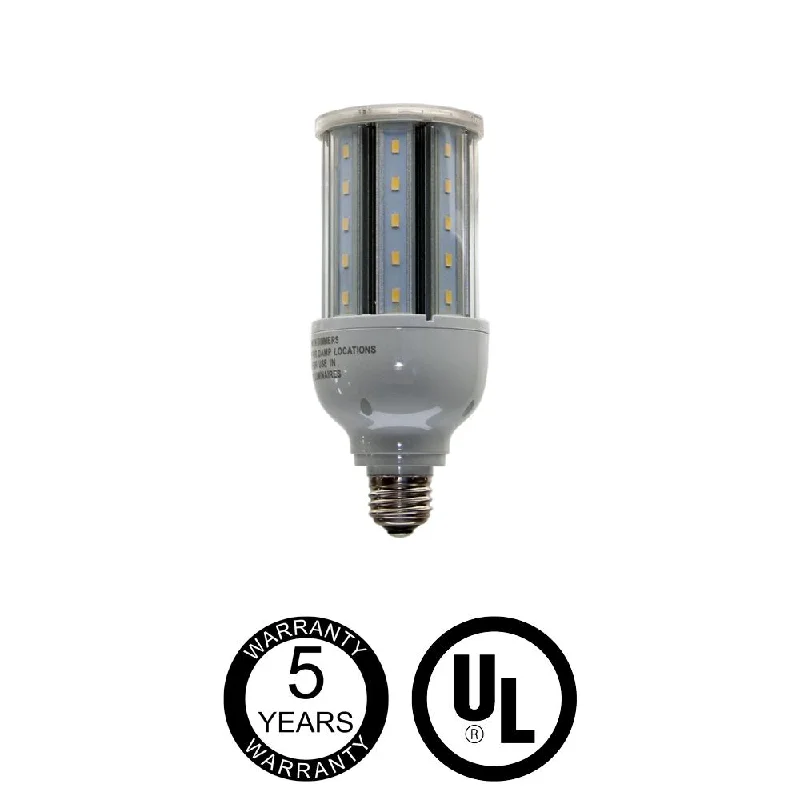 Energetic Lighting LED Corn Bulb E26 Medium Screw Base - 16W - 120-277V - 1920 lumens - 5000K  - 60W Equal