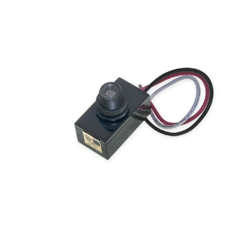 Konlite Button Photoelectric Sensor - Dusk To Dawn Sensor - Fits In 5/8 inch Knockout Hole