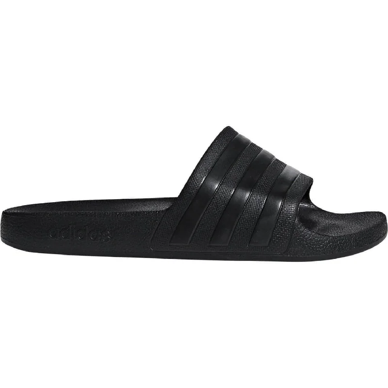 Men's sandals with a durable outer sole adidas Adilette Aqua Sliders - Black