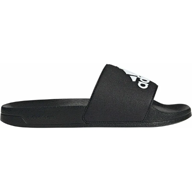 Men's sandals with a removable insole for cleaning adidas Adilette Shower Sliders - Black Men's sandals with a removable insole for cleaning adidas Adilette Shower Sliders - Black