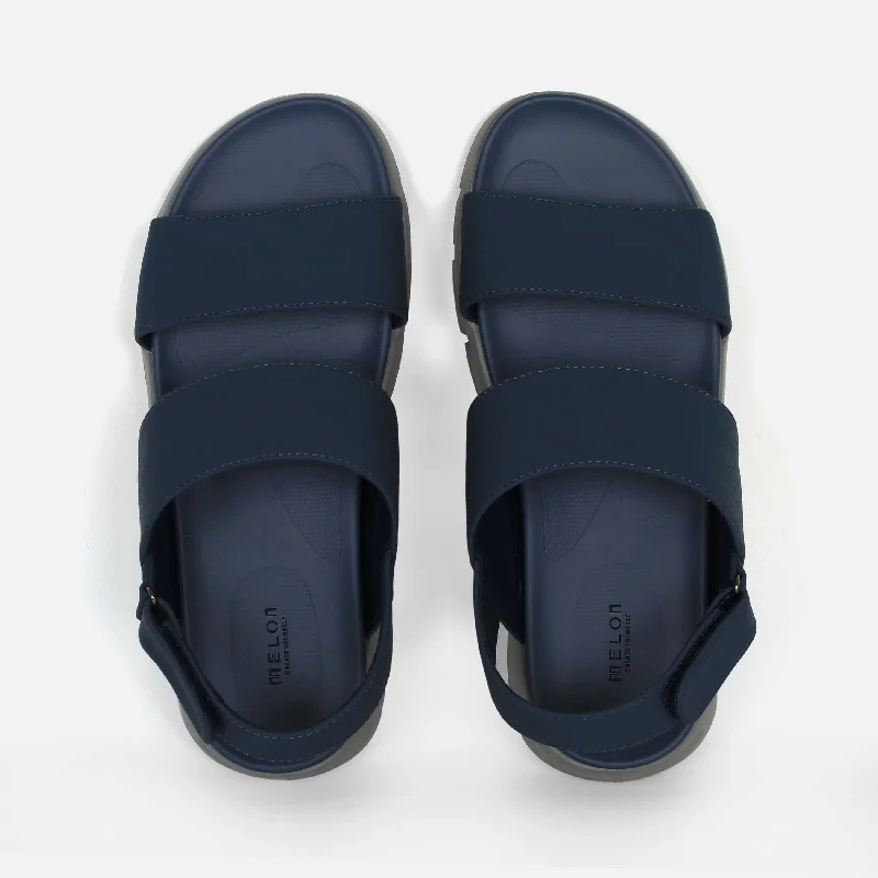 Men's sandals with a contrast stitching detail MEN CASUAL SLIP-ON SANDALS