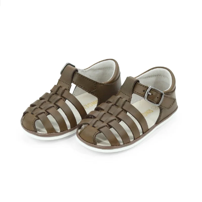 Men's sandals with a contrast stitching detail Joshua Leather Fisherman Sandal (Baby) Men's sandals with a contrast stitching detail Joshua Leather Fisherman Sandal (Baby)