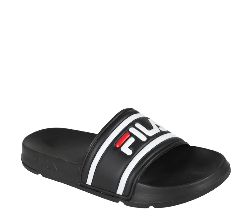 Men's sandals with a buckle closure 101093025Y, Fila, Morro Bay Men Slippers - Black Men's sandals with a buckle closure 101093025Y, Fila, Morro Bay Men Slippers - Black