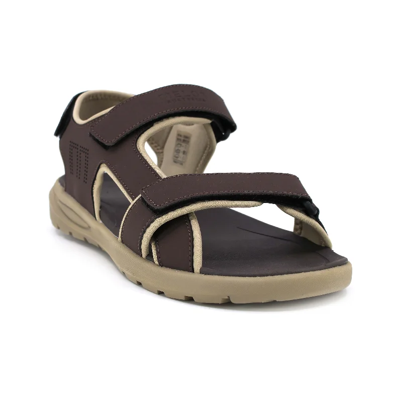 Men's sandals with a wide strap for support MEN CASUAL VELCRO SANDALS