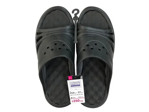 Men's sandals with a shock - absorbing insole Cushion Sandals Black EU 41-43