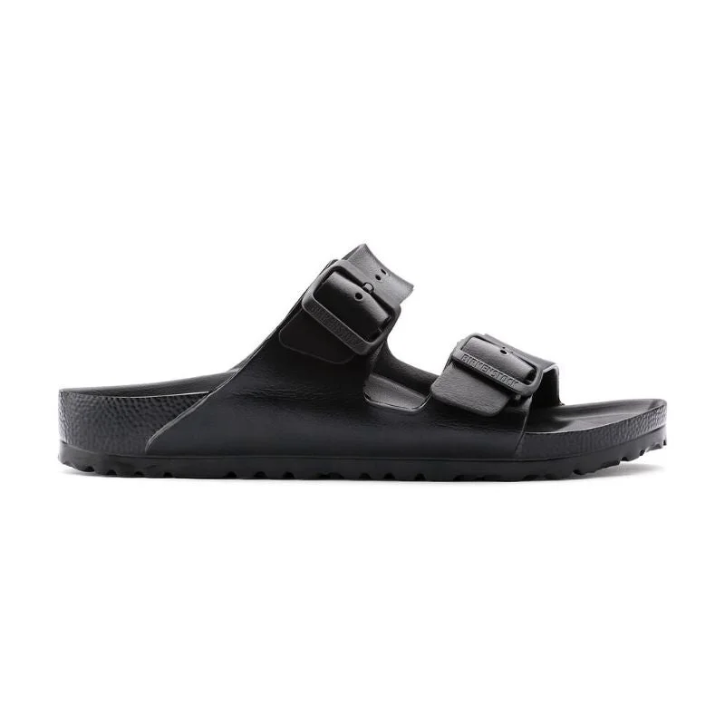 Men's sandals with a padded heel Mens Arizona Black Eva