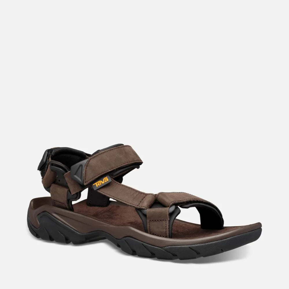 Men's sandals with a rubber sole for traction TEVA MENS TERRA FI 5 UNIVERSAL LEATHER Men's sandals with a rubber sole for traction TEVA MENS TERRA FI 5 UNIVERSAL LEATHER