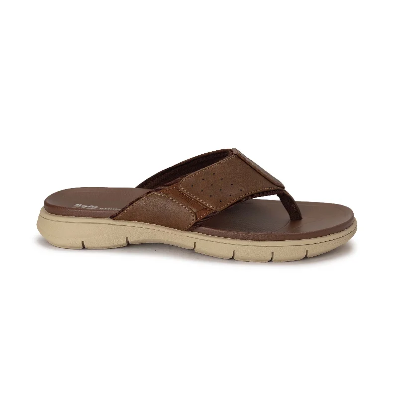 Men's sandals with a contrast stitching detail Bata Comfit Men Sandals 801X151