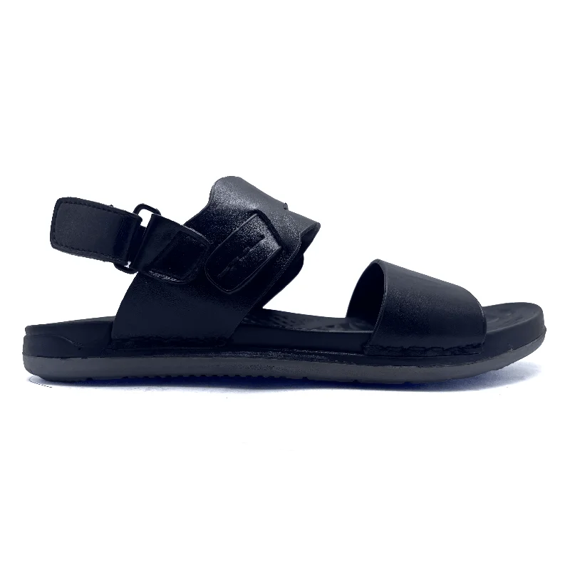 Men's sandals with a durable outer sole Black Casual Sandal