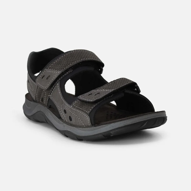 Men's sandals with a rubber sole for traction MEN CASUAL VELCRO SANDALS