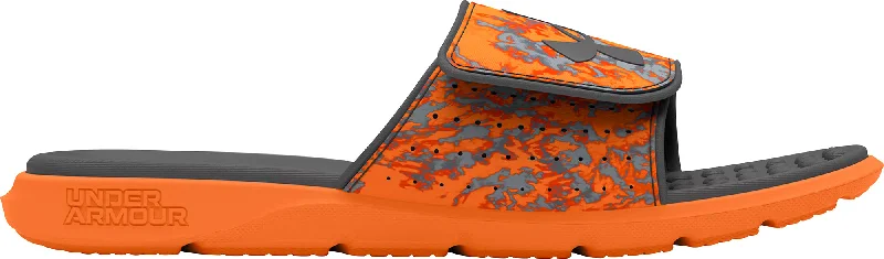 Men's sandals with a buckle closure Under Armour Ignite Pro Graphic Strap Sliders - Orange Men's sandals with a buckle closure Under Armour Ignite Pro Graphic Strap Sliders - Orange