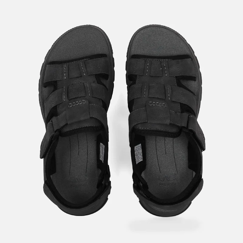 Men's sandals with a wide strap for support MEN CASUAL SLIP-ON SANDALS