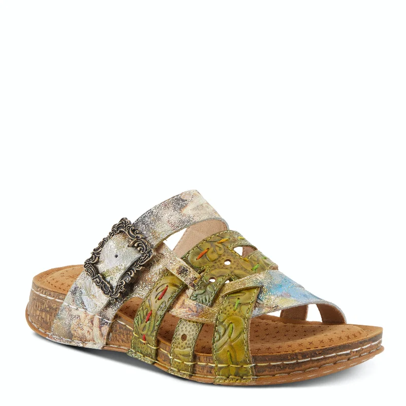 Men's sandals with a toe post design L'Artiste Calamity Strappy Sandals