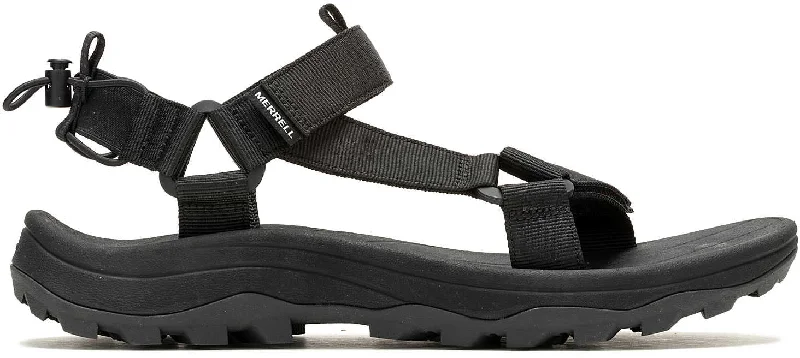 Men's sandals with a wide strap for support Merrell Speed Fusion Web Sport Mens Walking Sandals - Black Men's sandals with a wide strap for support Merrell Speed Fusion Web Sport Mens Walking Sandals - Black