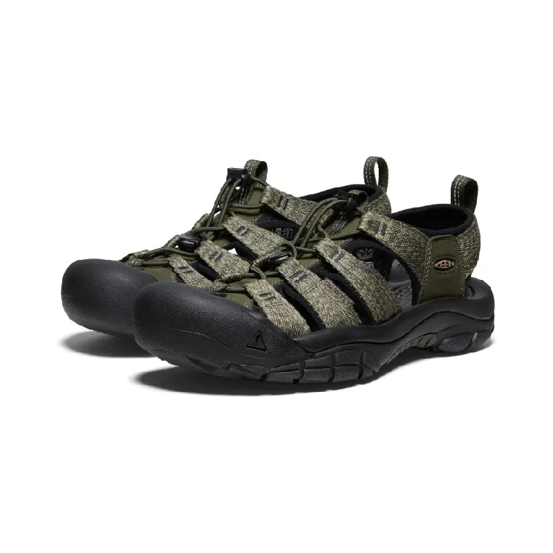 Men's sandals with a shock - absorbing insole Men's Newport H2 1022250 FOREST NIGHT/BLACK Men's sandals with a shock - absorbing insole Men's Newport H2 1022250 FOREST NIGHT/BLACK