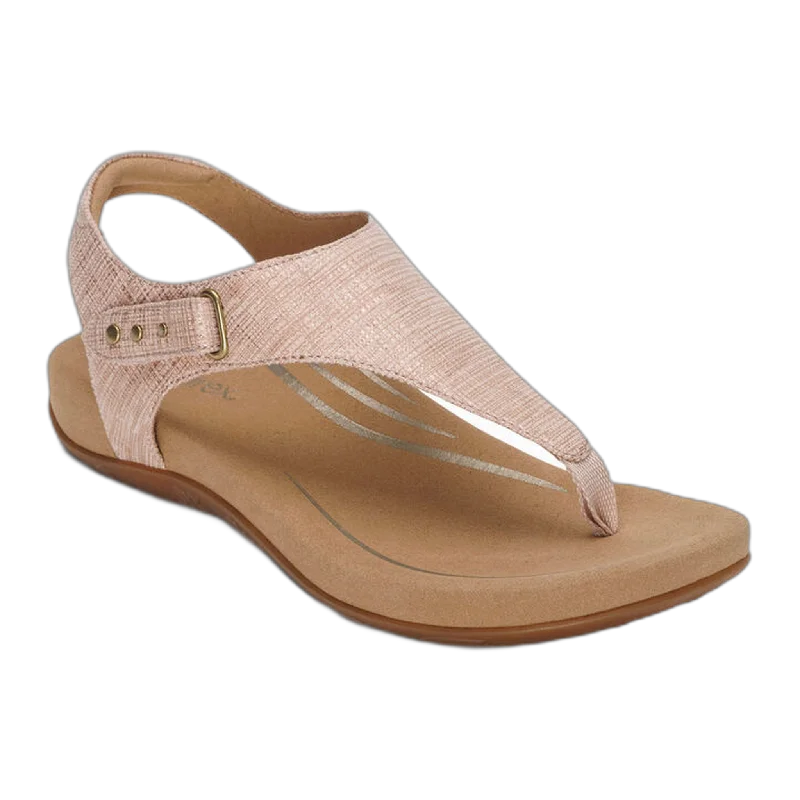 Men's sandals with a flexible sole for easy movementEllie Adjustable Quarter Strap Thong