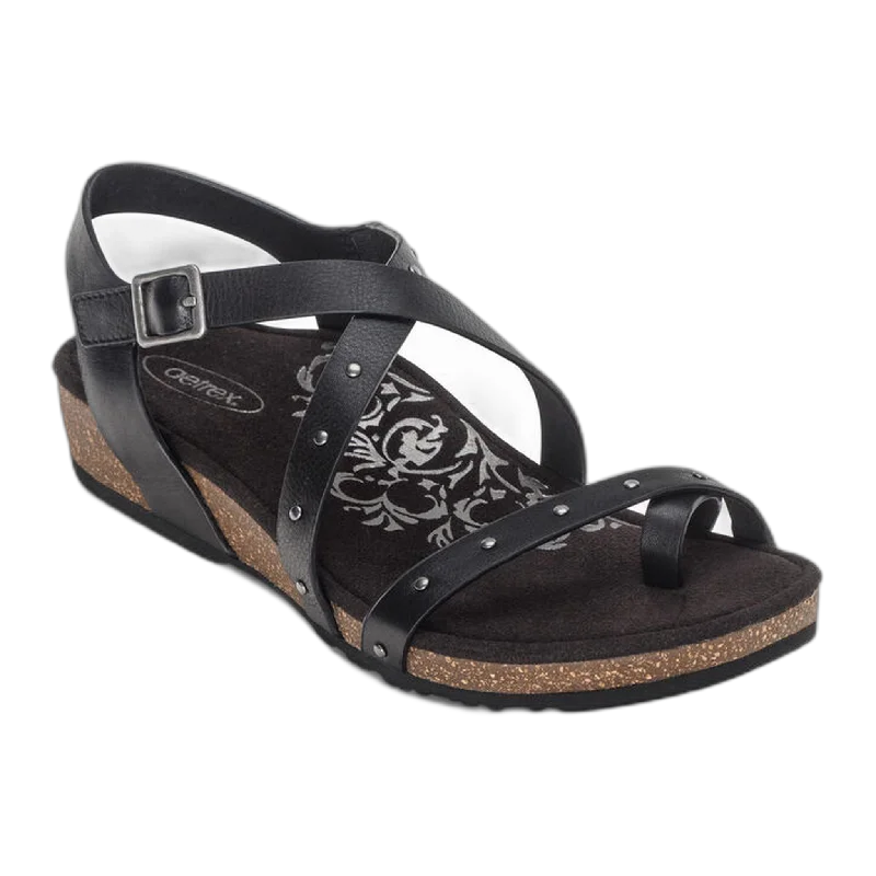 Men's sandals with a padded heelLauren Quarter Strap Sandal