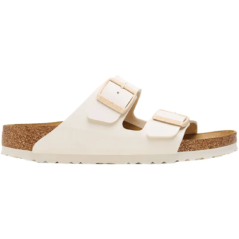 Men's sandals with a leather lining for comfortWomen's Birkenstock Arizona Eggshell Birko-Flor