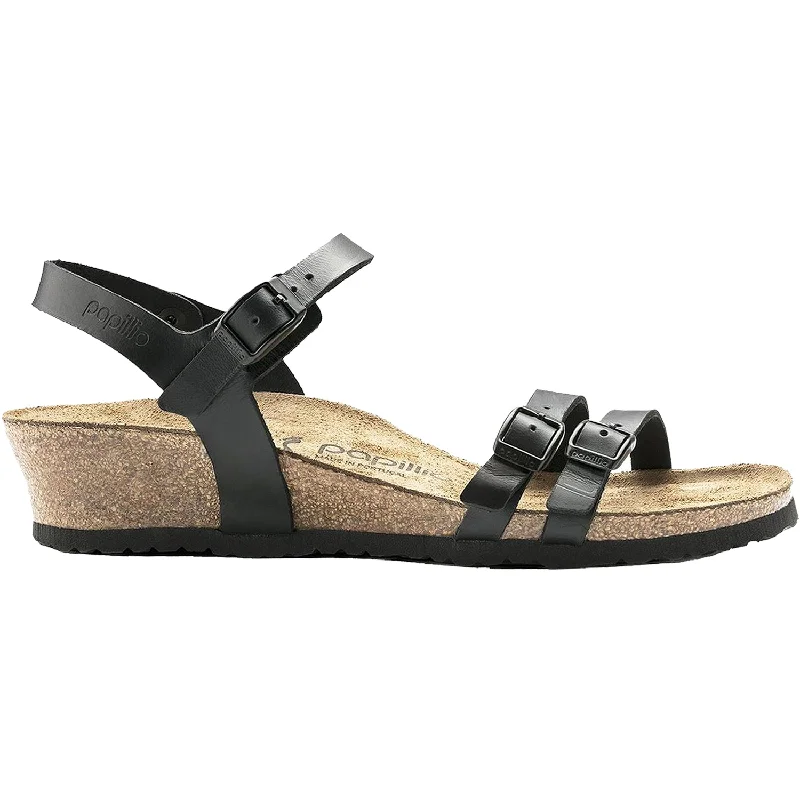 Men's sandals with a leather lining for comfortWomen's Birkenstock Lana Black Leather