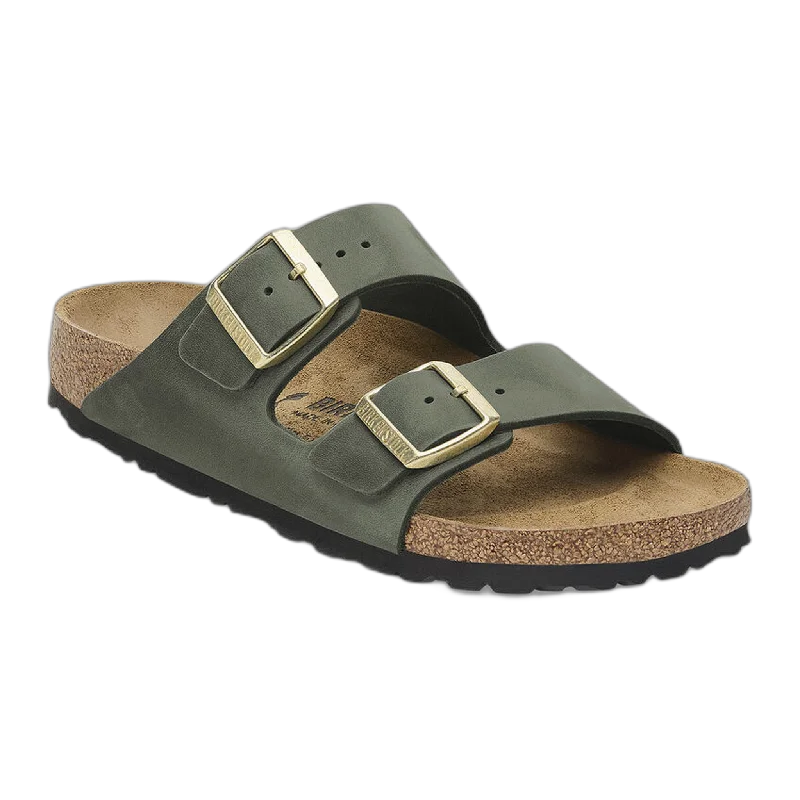 Men's leather sandals with an adjustable strapArizona Oiled Leather