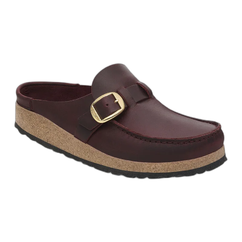 Men's sandals with a wide strap for supportBuckley Oiled Leather