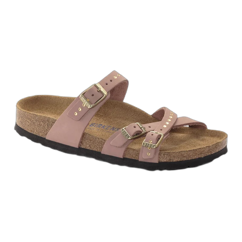 Men's sandals with a leather lining for comfortFranca Soft Footbed Nubuck Leather
