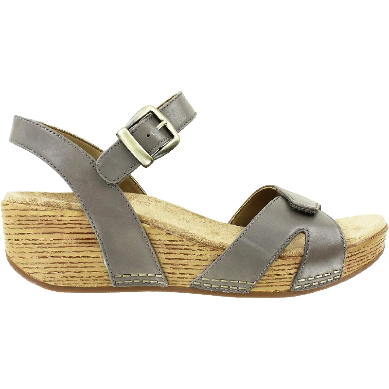 Men's sandals with a removable insole for cleaningWomen's Dansko Laurie Stone Burnished Calf Leather