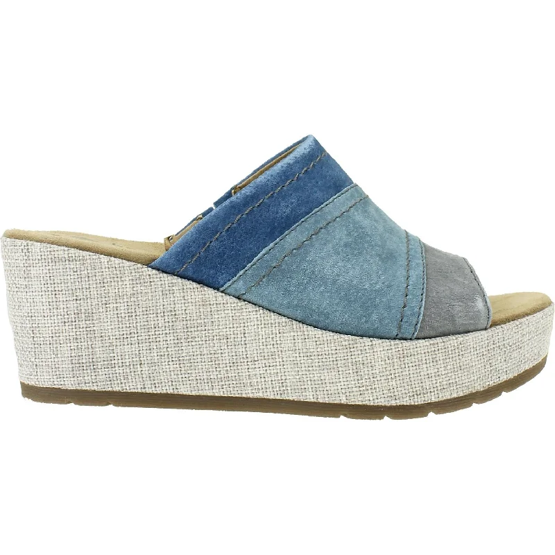 Men's sandals with a durable outer soleWomen's Earth Myra Grey Suede