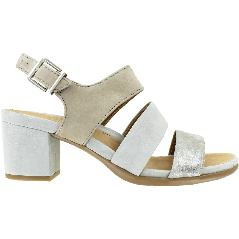 Men's sandals with a buckle closureWomen's Earth Tierra Light Grey Suede
