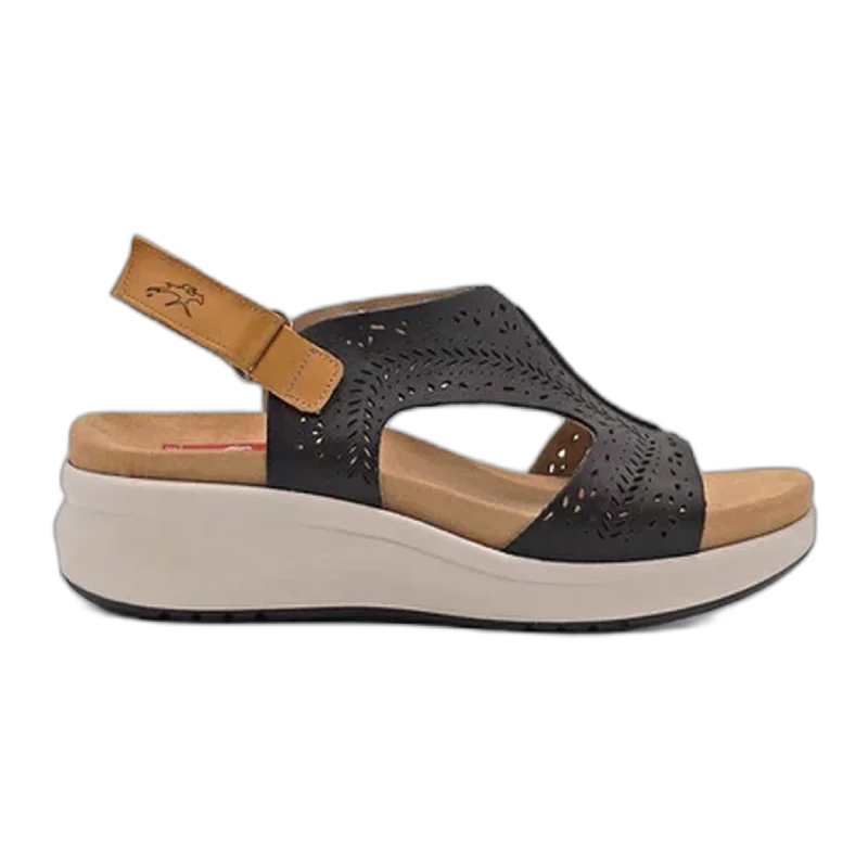 Men's sandals with a contrast stitching detailYagon F1481