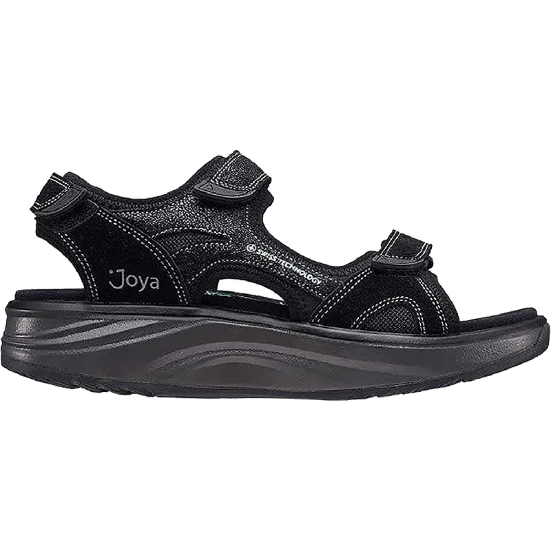 Men's sandals with a shock - absorbing insoleWomen's Joya Komodo Black Leather