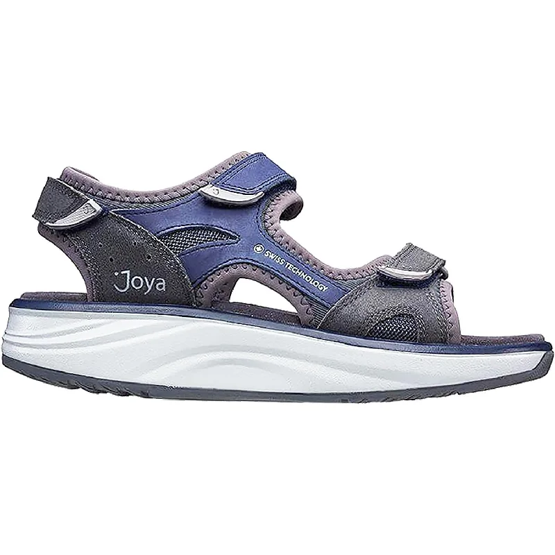 Men's sandals with a decorative buckle or charmWomen's Joya Komodo Grey/Blue Nubuck/Suede