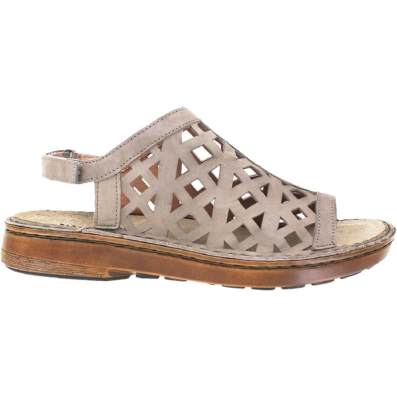 Men's sandals with a contrast stitching detailWomen's Naot Amadora Stone Nubuck