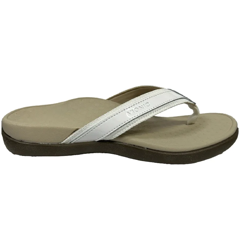 Men's sandals in a neutral color like black or brownWomen's Vionic Tide II White Leather
