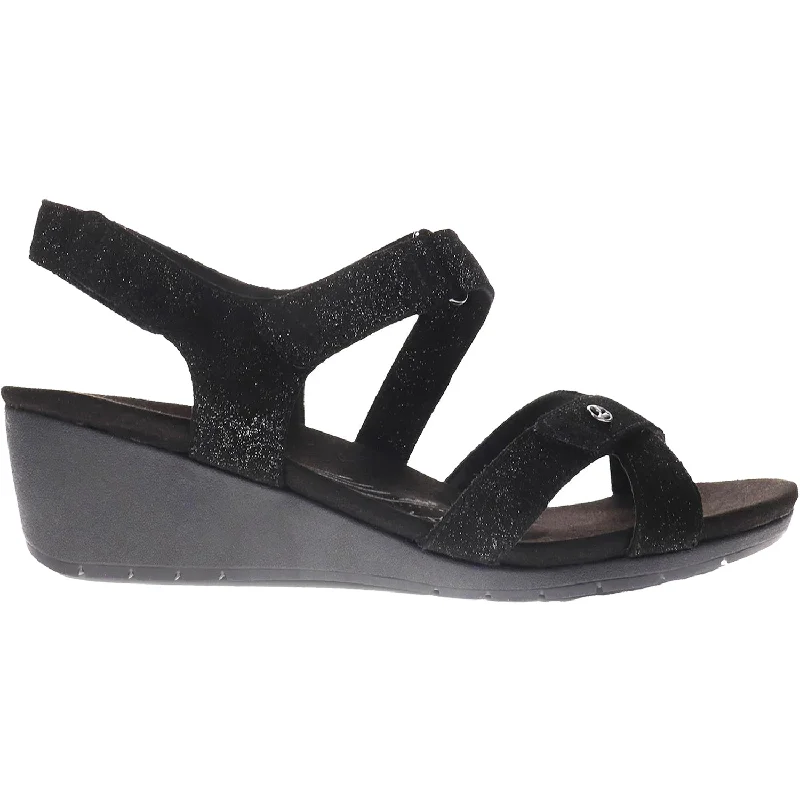 Men's sandals with a removable insole for cleaningWomen's Revere Casablanca Midnight Leather