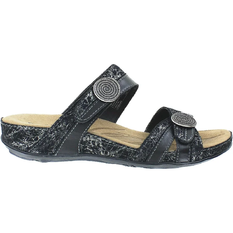 Men's sandals with a buckle closureWomen's Romika Fidschi 22 Black Juras Leather