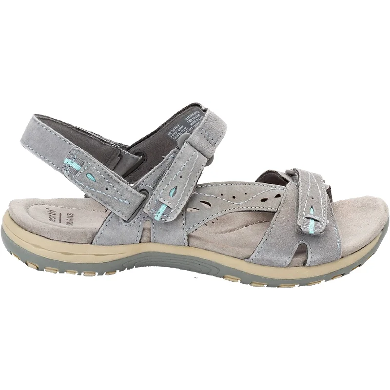 Men's sandals with a leather lining for comfortWomen's Earth Sophie Frost Grey Suede