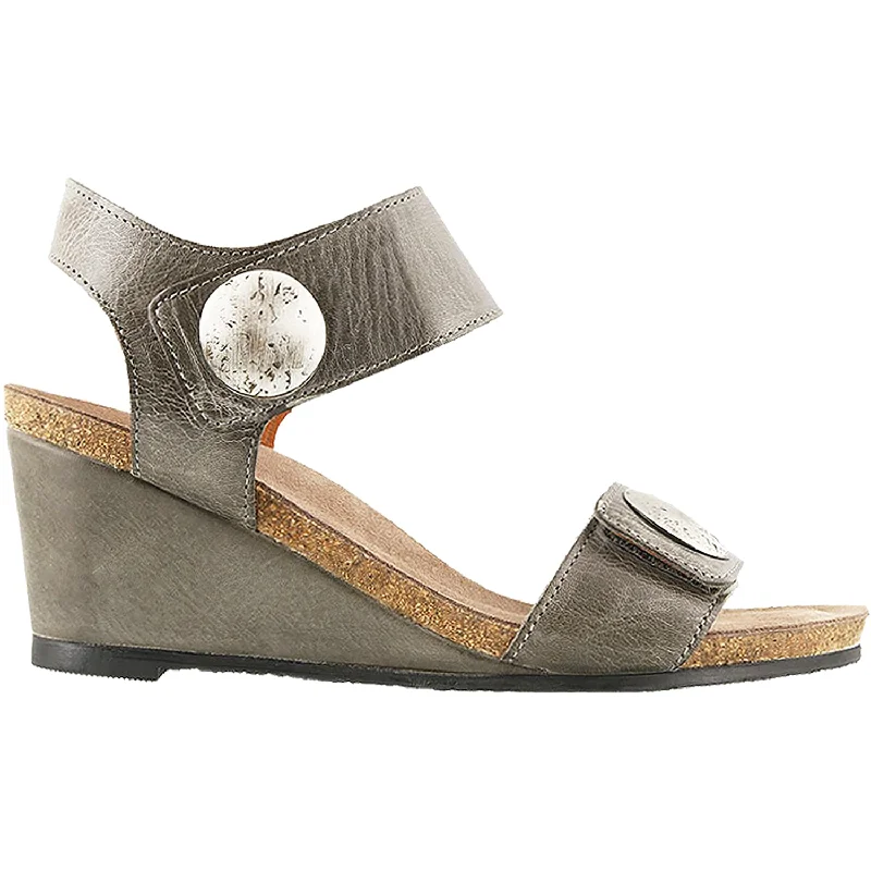 Men's sandals with a removable insole for cleaningWomen's Taos Carousel 2 Graphite Leather