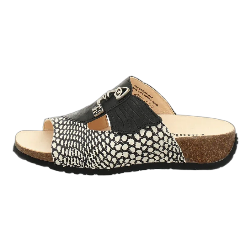 Men's sandals with a contrast stitching detailMizzi Face